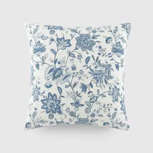 Jacobean Patterned Throw Pillow