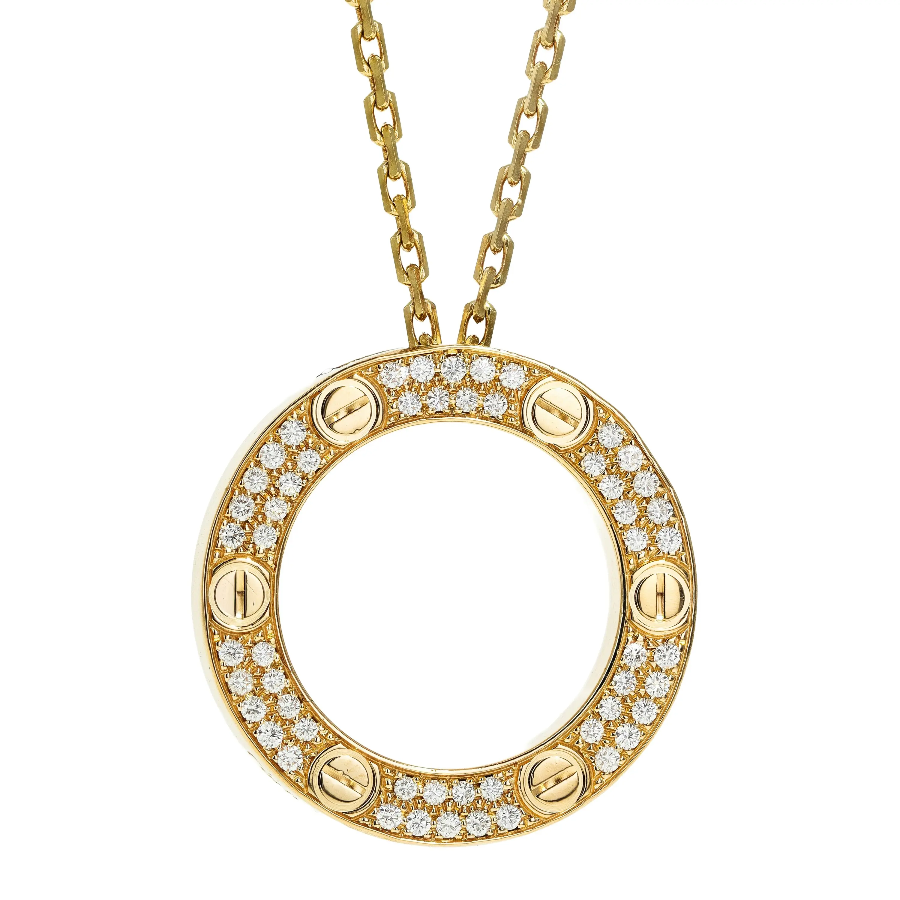 Pre-owned Cartier Love Pendant Necklace