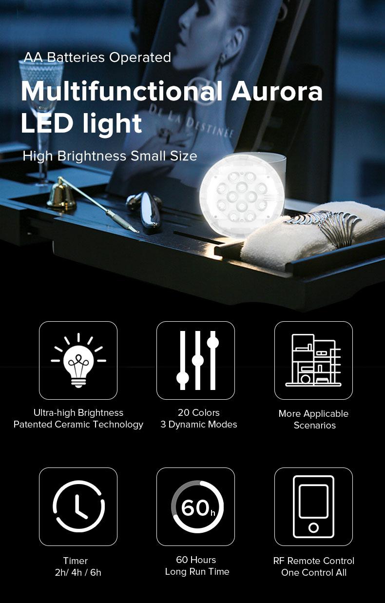 Battery Required Wall Mounted Lights with 3 Lighting Modes, Modern Wireless Magnetic Painting Lamp with Remote Control, Novelty Lighting for Home Decor, Lights for Room Decor, Modern Smart Lamp, LED Lights Bedroom, Black LED Lights