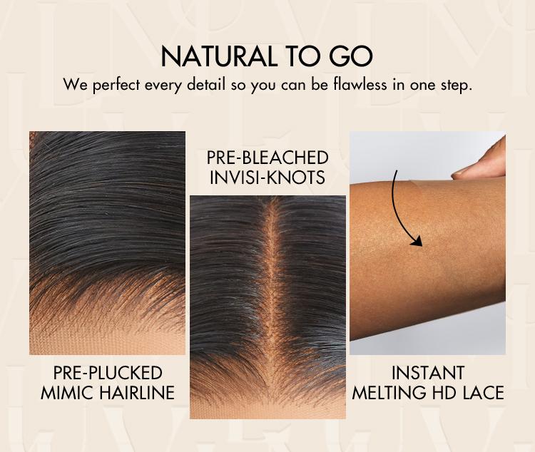 【LIVE】Luvme 1 SEC INSTALL WIG | Mature Boss Brown Ombre Highlight / Natural Black Loose Wave Glueless Minimalist HD Lace Wig Ready to Go Outdoorfun