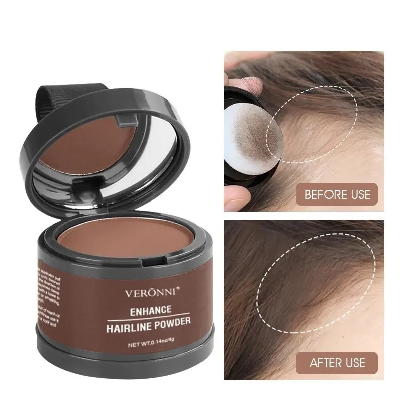 Buy 1 Get 1 Free Hair Styling Powder, Long-lasting Waterproof Hairline Powder, Natural Hairline Powder For Men & Women, Easy To Carry, Christmas Gift