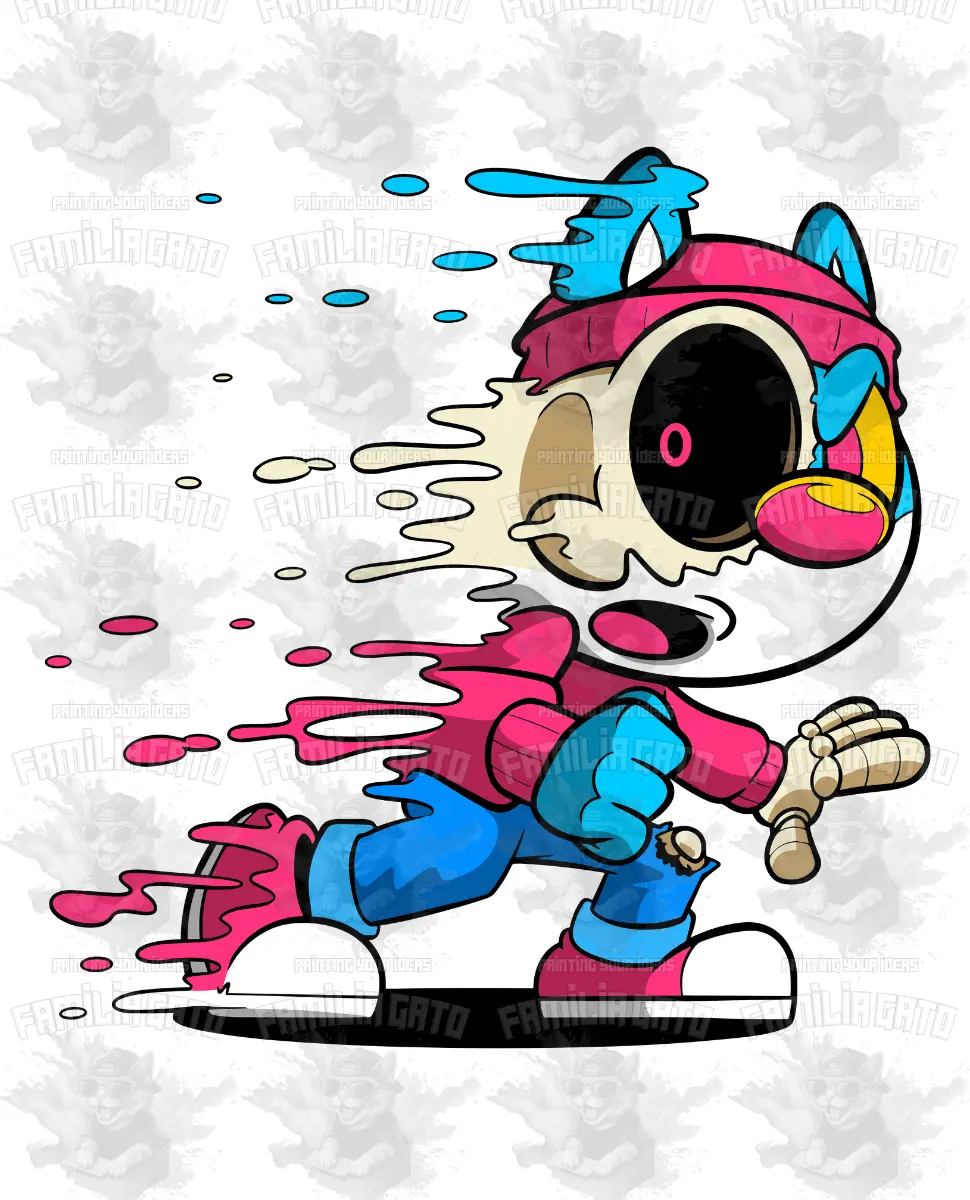 Urban Cartoon 26 DTF Transfer Cloth DIY Kit, Durable Hot Peel Transfer - Requires Firm Pressure at 320°F for 13 Seconds, Specialty Supply for Toys & Hobbies DIY Projects