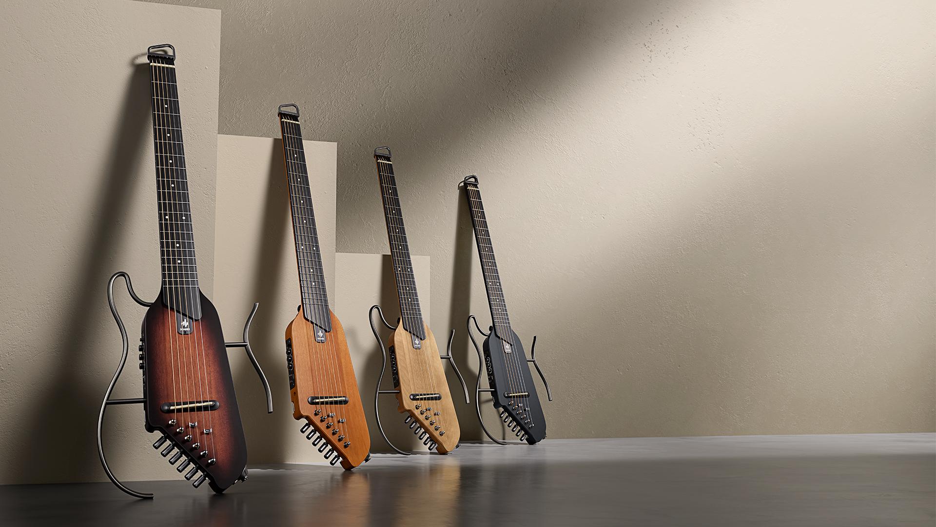 【Limited time deal】Donner HUSH-I Acoustic-Electric Guitar Kit for Travel Silent Practice 【Limited time deal】Donner HUSH-I Acoustic-Electric Guitar Kit for Travel Silent Practice