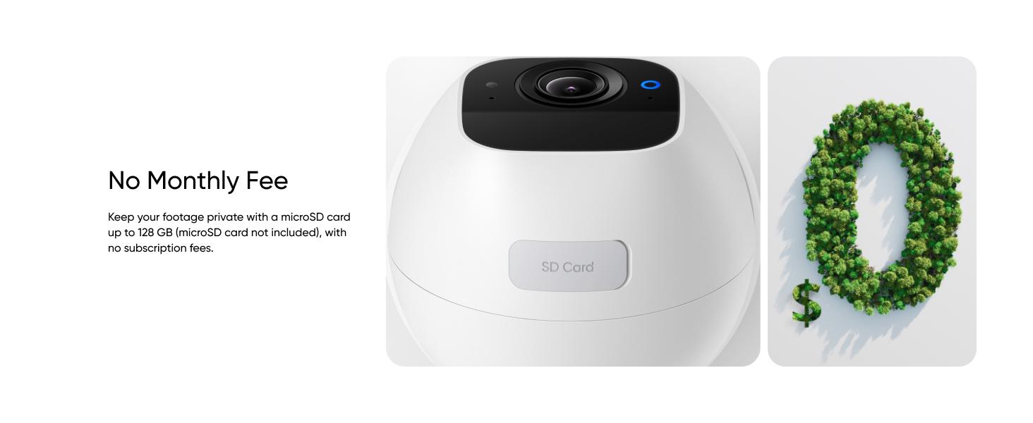 eufy Security SoloCam S340 360° Pan & Tilt Solar Security Camera 2.4 GHz Wi-Fi No Monthly Fee HomeBase S380 Compatible - Ai Auto Lock And Tracking