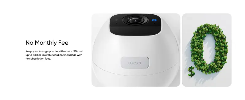 [Exclusive Bundle] eufy SoloCam S340, 360° Pan & Tilt Solar Security Camera 2.4 GHz Wi-Fi No Monthly Fee HomeBase S380 Compatible - Ai Auto Lock And Tracking