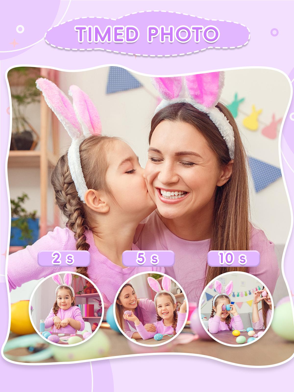 Kids Camera with Selfie Mode – HD Video Camcorder with Cute Silicone Case, Rechargeable Toy, Perfect Birthday or Holiday Gift for 3–12 Year Old Boys & Girls Kids Camera with Selfie Mode – HD Video Camcorder with Cute Silicone Case, Rechargeable Toy, Perfect Birthday or Holiday Gift for 3–12 Year Old Boys & Girls