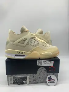 Jordan 4 Retro Off-White Sail (Women's)