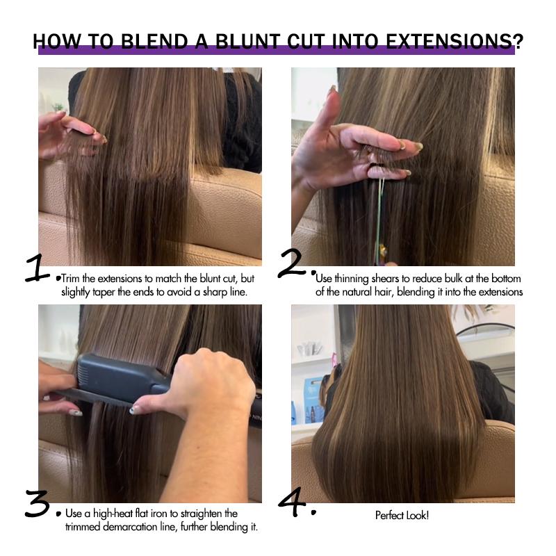 LUVME 100% Virgin Human Hair Extensions Seamless & Invisible Edge Straight, Body Wave, Kinky Curly, Yaki Straight, Messy Burmese Curl Clip-In LUVME 100% Virgin Human Hair Extensions Seamless & Invisible Edge Straight, Body Wave, Kinky Curly, Yaki Straight, Messy Burmese Curl Clip-In