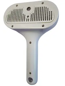 3 in 1 Cats & Dogs Self-Cleaning Hair Steam Brush Spray Comb for Shedding Grooming & Hair Removal Water Brush for Long & Short Hairs Multifunctional Rechargeable Wash-free Anti-fly Hair