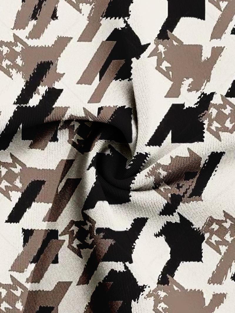 KJFISTIM Men's Fashion Scrawl Printed Boxer Briefs - 16/12/8/4 pcs Soft Breathable Moisture Absorbent Elastic Waistband for Home Office Sports All People Men's Underwear Performance Boxer Briefs for Men Day - Fabric Menswear Socks