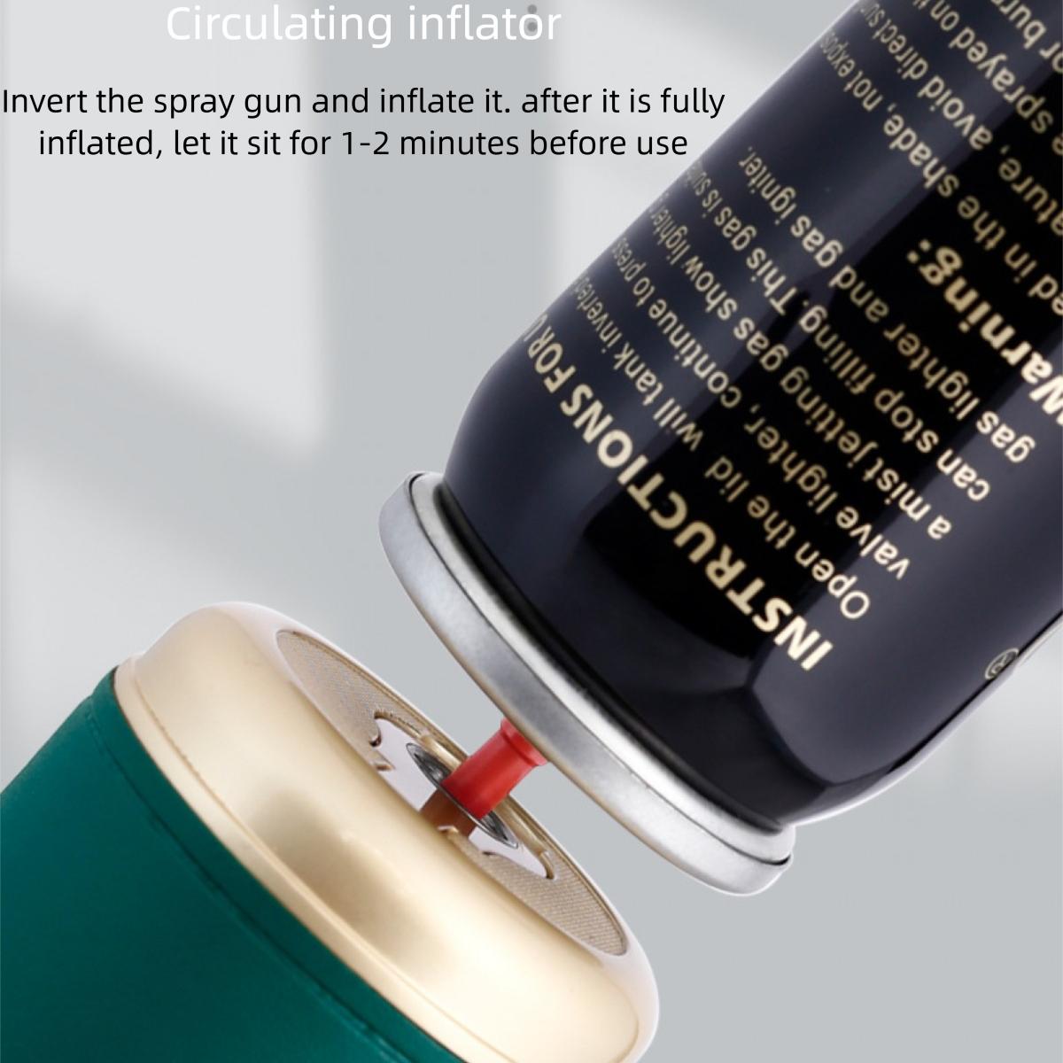 Professional Gas Lighter Windproof Flamethrower 1300℃ Welding Gun Torch for Candle Cooking Barbecue and Moxibustion (Without fuel)