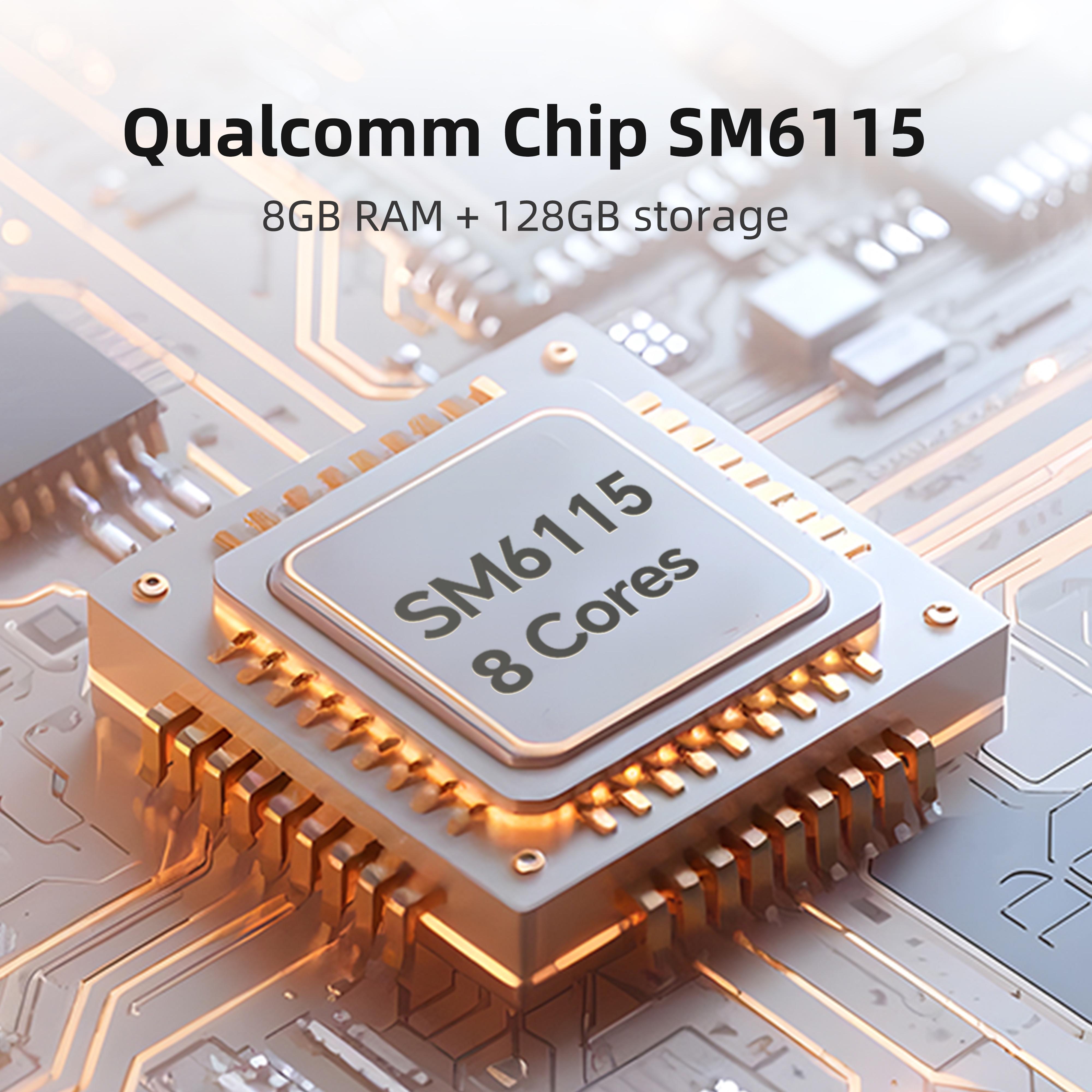 KTC A27Q7 27‘’ Portable Smart Screen, 1080P@60Hz Touch Monitor, Android 14 & Google EDLA Certification, 8GB+128GB, Qualcomm SM6115, with 9500mAh Battery & Wi-Fi 5 Wireless Casting, 4000:1 Contrast, Built-in 8MP Camera and Speakers