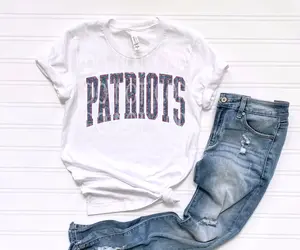 Patriots Distressed DTF