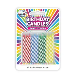 PRIMARY COLOR BIRTHDAY CANDLES