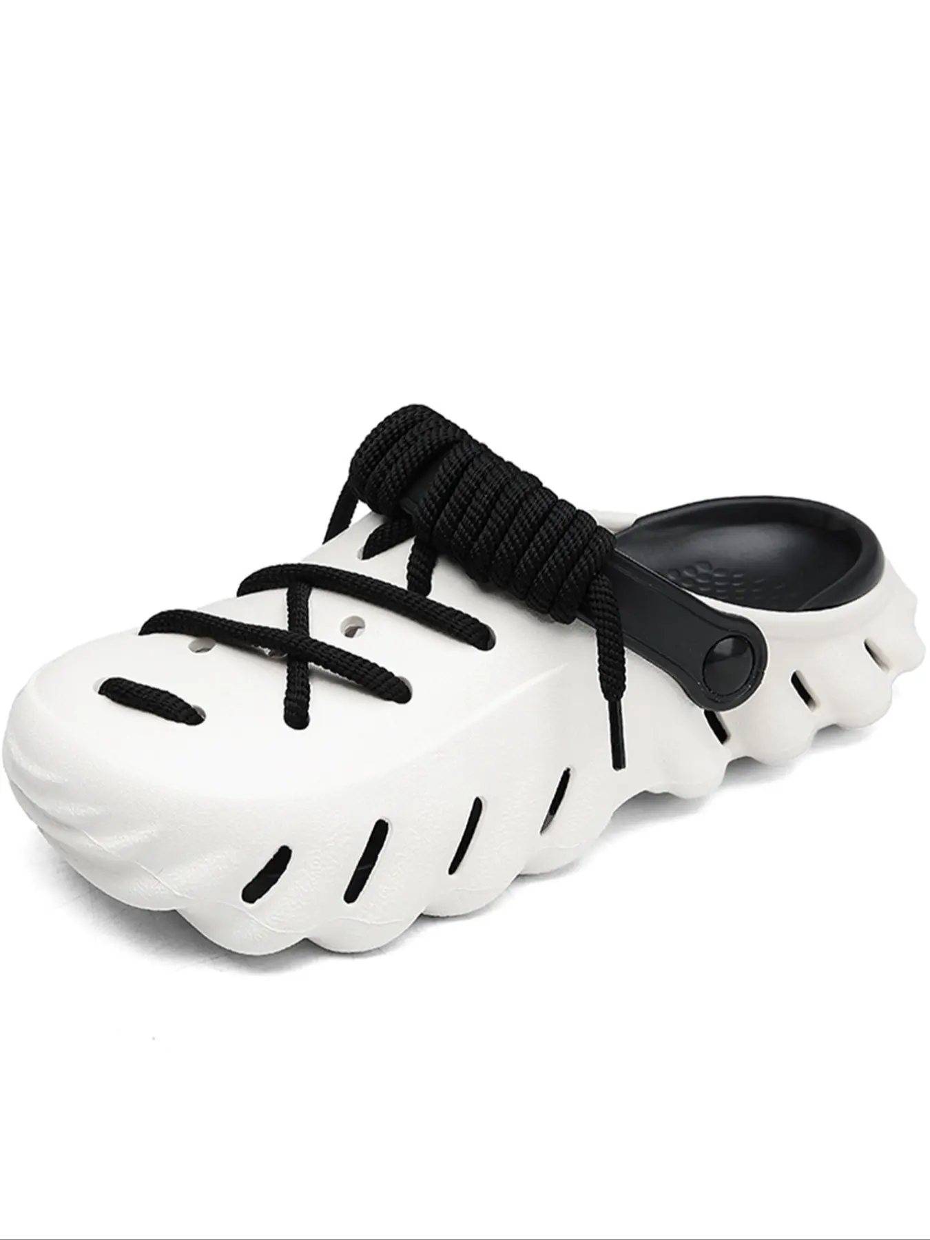 Unisex All-Season Eva Garden Shoes, Bohemian Hand-Woven Design, Comfortable Casual Slip-Ons, Durable for Daily Wear and Outdoor Activities, Casual Slipper Shoes, Trendy Casual Slippers, Lightweight Slippers, Flat Slippers, Casual Fashion Slippers