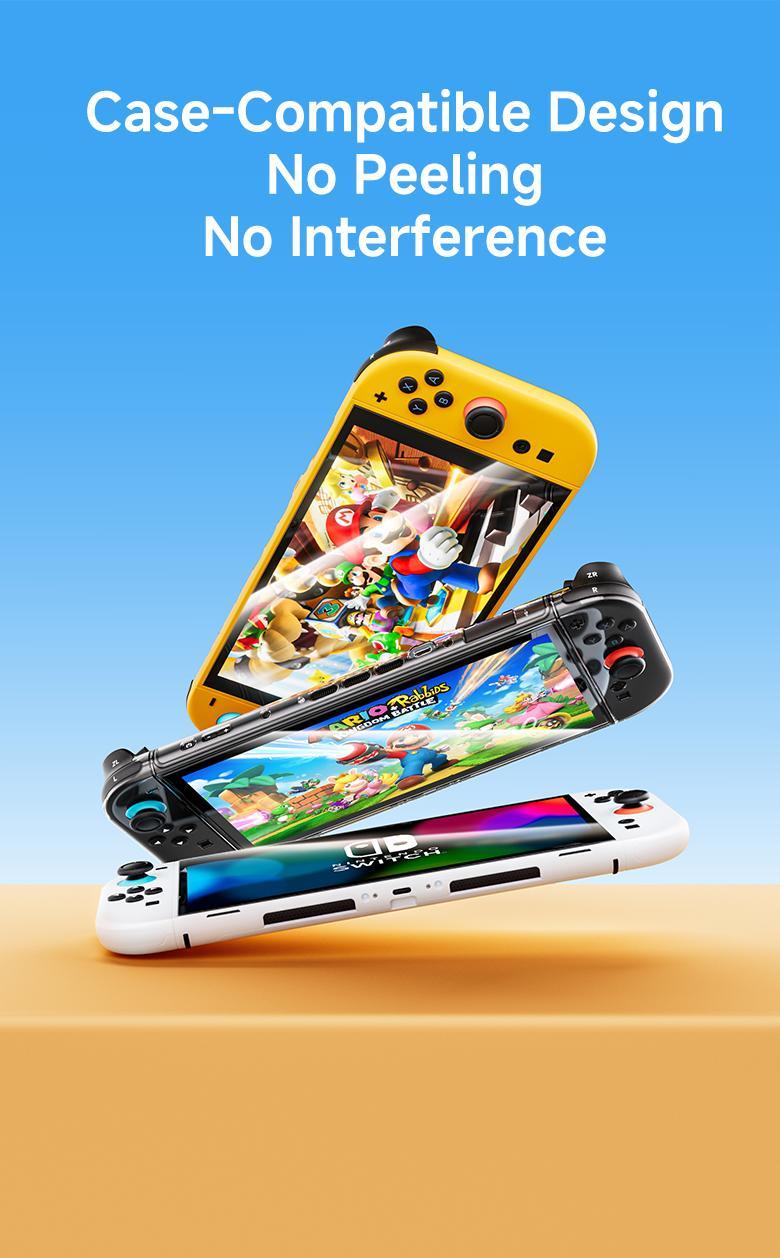 NEW - MAGIC JOHN Auto-Alignment OneTouch for Nintendo Switch 2 Screen Protector 7.9'' 2025 Tempered Glass, Accessories, 30 seconds Installation, Bubble Free, Anti-Scratch, Touch Sensitive, Ultra-Clear