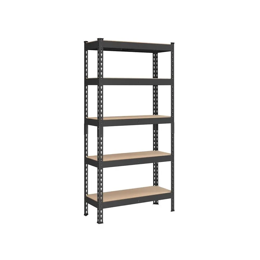 SONGMICS Heavy-Duty 5-Tier Rectangle Adjustable Storage Rack with Shelves, 2310 lb Load Capacity, Boltless Assembly Kit Shelving & Storage, Antitip Kit Incl, for Automotive Garage, Kitchen Pantry