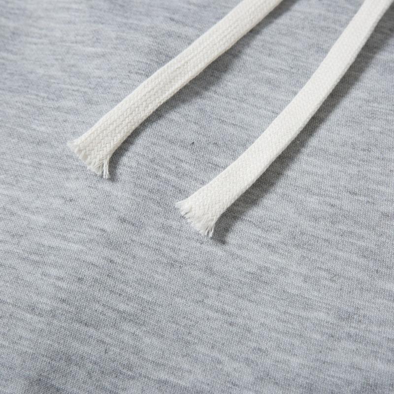 Men's Solid Gray Basic Drawstring Waist Sweatpants Micro-Elastic Comfortable Straight Casual Trousers Regular Version Spring Autumn Outdoor Sportswear Double Pockets All Seasons