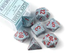Speckled Air | Grey & White | Chessex Dice Set (7)