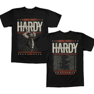 HARDY Country Tour 2026 Shirt – Country Music Concert Graphic Tee, shirts men shirts women.