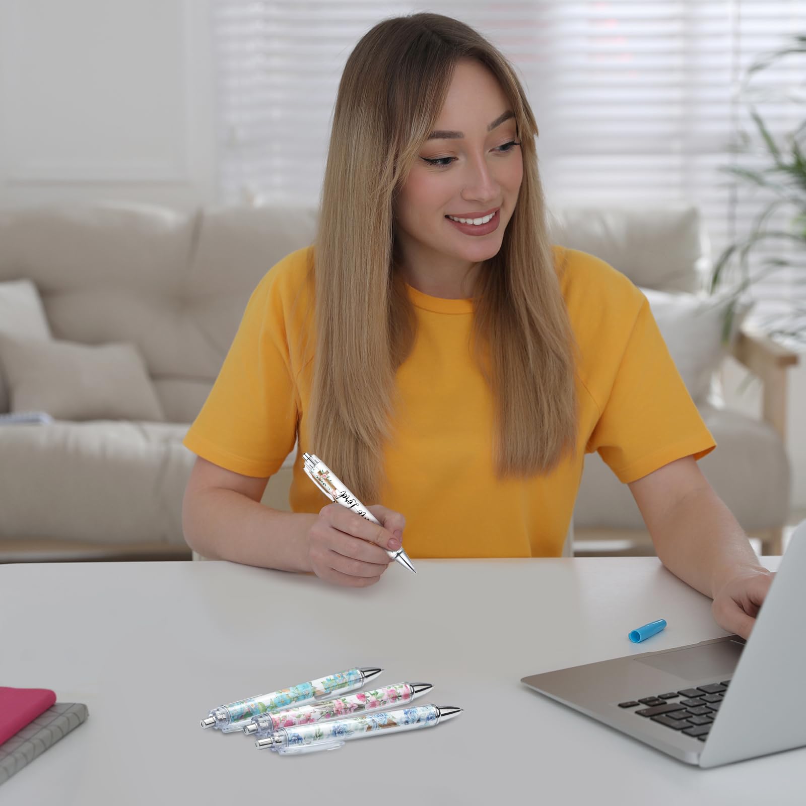 Easter Christian Pen Gift 10Pcs Inspirational Ballpoint Pens with Bible Verse Motivational Pens Church Gifts for Christian Women Mom Coworker Student, Appreciation Gift, School Stationery, Office Supplies, Sunday Prayer Study Supplies