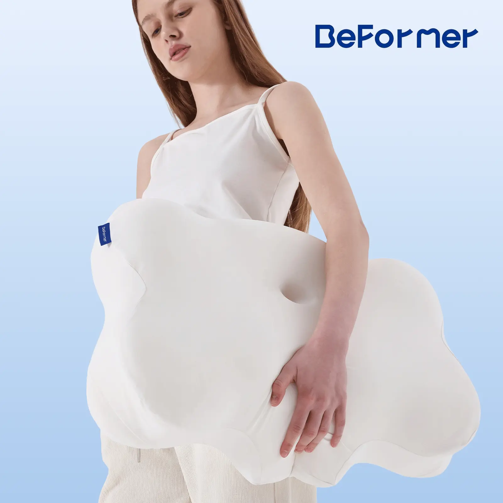 Butterfly Cervical Pillow - Anatomical Design, 2026 Pillow Awards Winner, Dual-Density Memory Foam, Ear-Friendly, Zoned Support, Neck Pain Relief, Heat Dissipation, Breathable Cooling Gel-Infused Cover, Good Posture, Cooling Bedding for Side Sleepers, Cer