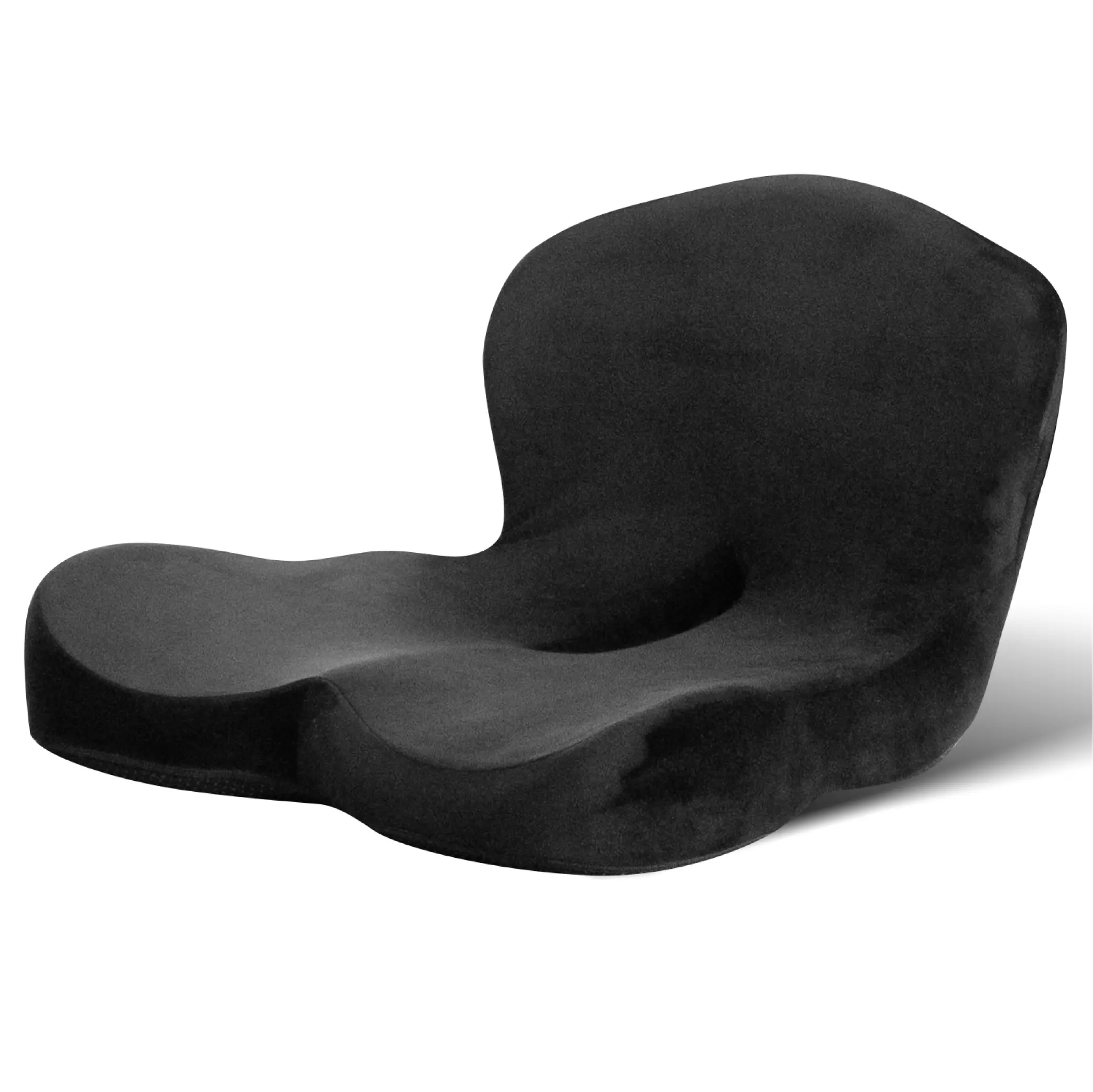 Alcedo Ergonomic Memory Foam Seat Cushion – Firm Support for Tailbone & Sciatica Pressure Relief, Non-Slip, Breathable & Washable Cover, Office Chair & Car Seat Cushion