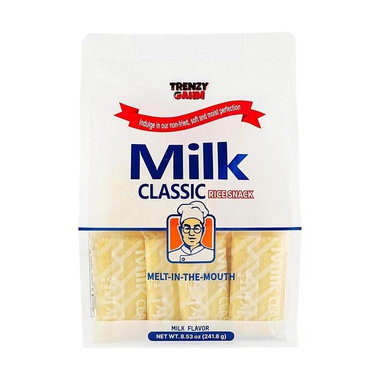 Rice Crackers Classic Milk Flavor 8.53 oz【Korea Trendy】