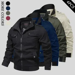 Spring And Autumn Casual Inside Plaid Splicing Workwear Trendy Men's Jacket; Comfortable Fabric And Stylish Fit Suitable For Men To Wear; A Great Gift For Boyfriend Or Husband; Suitable For Various Occasions Such As Daily Casual Wear And Weekend.