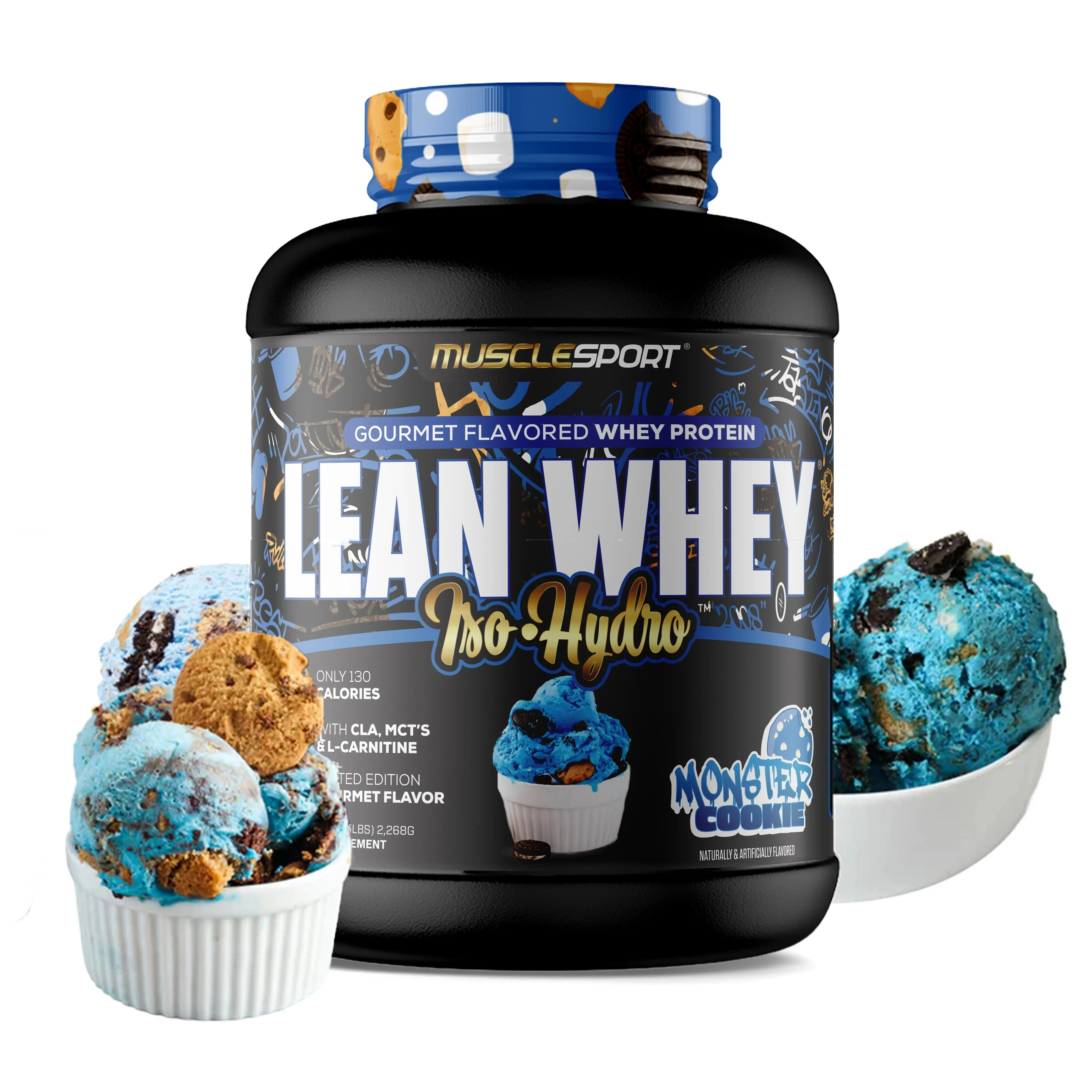 Lean Whey Iso Hydro Gourmet Protein - 5lb