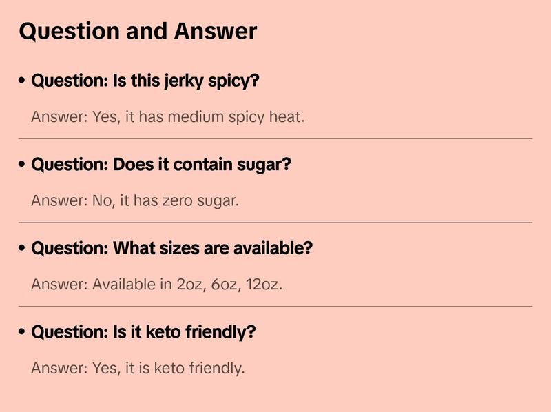 Matt-Hat Jerky - Spicy Original Beef Jerky