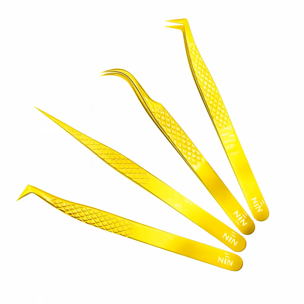 Gold Collection Tweezers Bundle