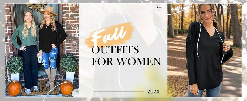 WIHOLL FASHION Womens Fashion Tops Hoodies for Women Pullover Oversized Sweatshirts Long SLeeve Shirts Loose Fit