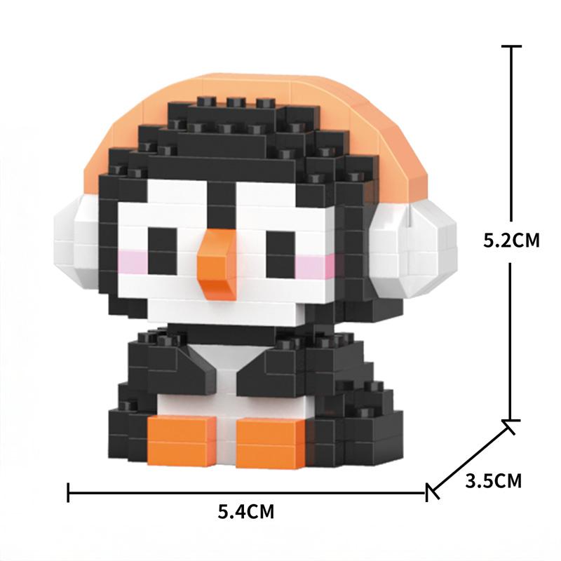 Spring Zoo Party (Kitten) DIY Figurine - Quirky Holiday Decor for Desk, Shelf, or Easter Display small building block tiktok of fidgets Spring Zoo Party (Kitten) DIY Figurine - Quirky Holiday Decor for Desk, Shelf, or Easter Display small building block tiktok of fidgets