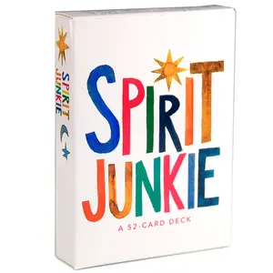 Spirit Junkie Tarot Deck,52 Cards/Set Portable Size Fortune Telling Game Card