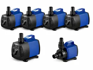 AquaDream Amphibious Water Pump for Landscaping Aquariums Ponds Salt & Freshwater Efficient Circulation 920 GPH - 3500 L/H Ultra-Quiet Energy-Efficient Design