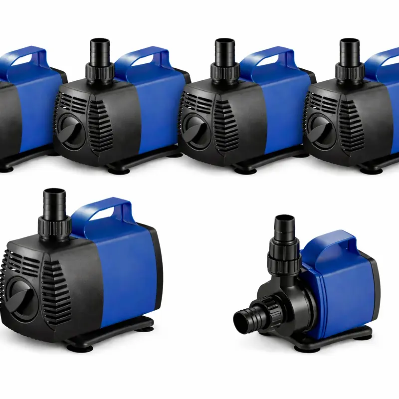 Aqua Dream Classic Amphibious Aquarium Pump for Fish & Amphibians , Ceramic Motor Shaft, Energy Saving, Saltwater-Compatible, Adjustable Flow Control, Included Power Supply (920 Gph / 3500 Lph To 2250 Gph / 8500 Lph), Quick Install Pump, Waterfalls