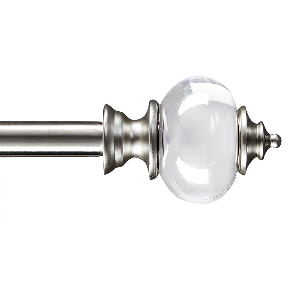 Curtain Rod — Deconovo Decorative Adjustable Single Window Curtain Rod Set showerrod Curtain Rod — Deconovo Decorative Adjustable Single Window Curtain Rod Set showerrod