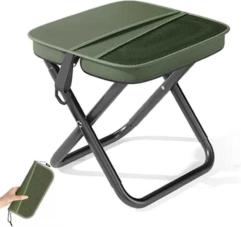 Camping Chairs, 1.2 lbs ultra light, Max Load Capacity 250lbs, Portable outdoor folding chair with pocket, For Queuing, Fishing, Hiking Tours, Outdoor Activities Camping Accessories, Camping supplies, best New Year's Day gift