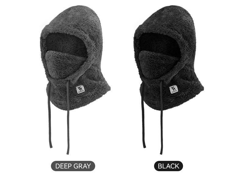Qunature Ski Mask with Adjustable Ventilation and Detachable Liner for Winter Sports