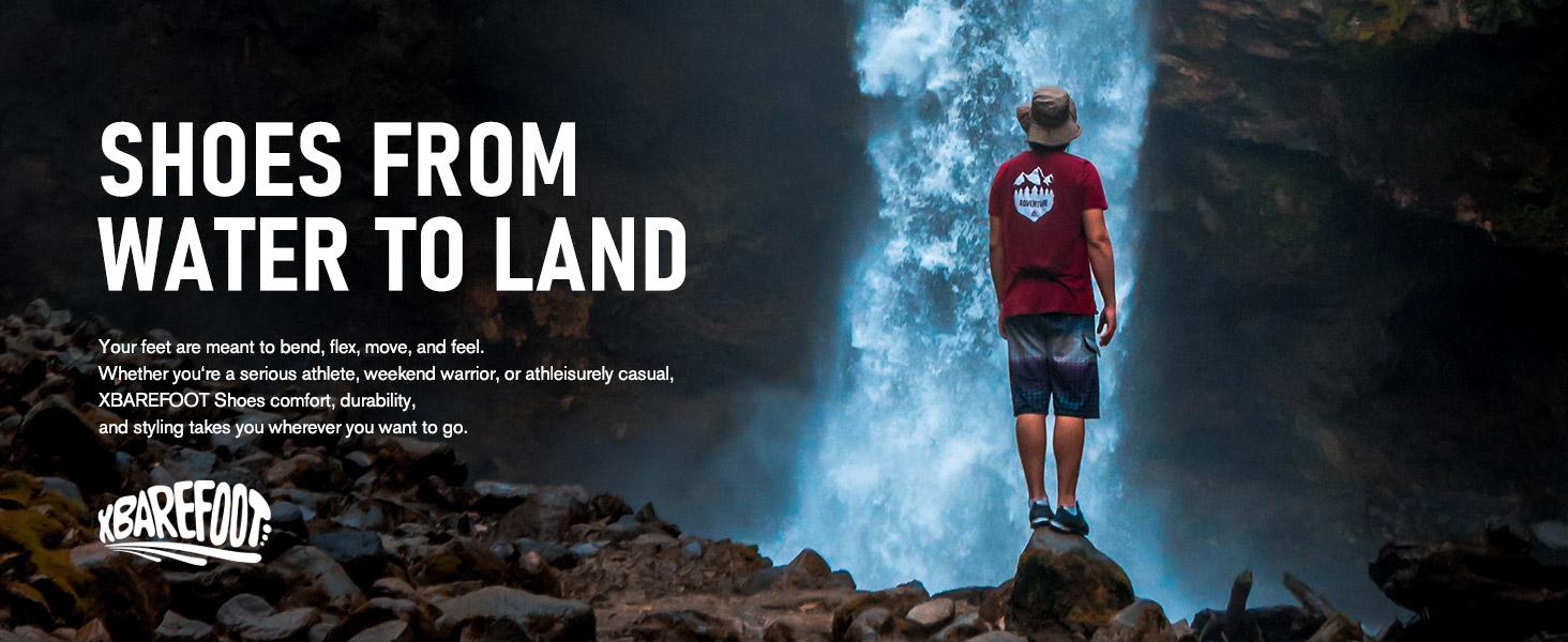 HIITAVE Men Barefoot Lightweight Breathable Water Creek Shoes Beach Aqua Quick Dry for Outdoor Sport Hiking Swiming Surfing