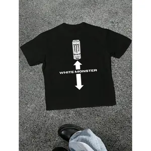 White Monster Joke Man Friends T-Shirt