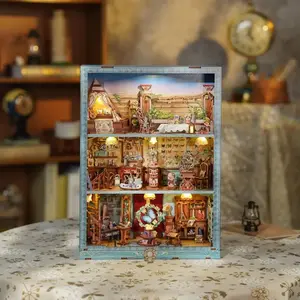 TONECHEER 3D Wooden DIY Story Frame Kit - Travel Collector, Art Puzzles Gift, DIY Construction (TikTok Shop Spring Glow Up), Diy Construction Puzzle
