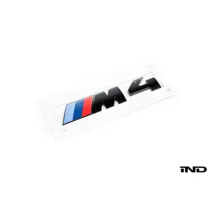BMW F82 M4 Trunk Emblem - Gloss Black