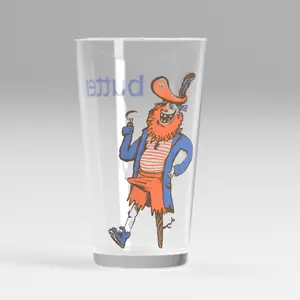 'Captain Long Johnson' Drink Glasses - 2 pack