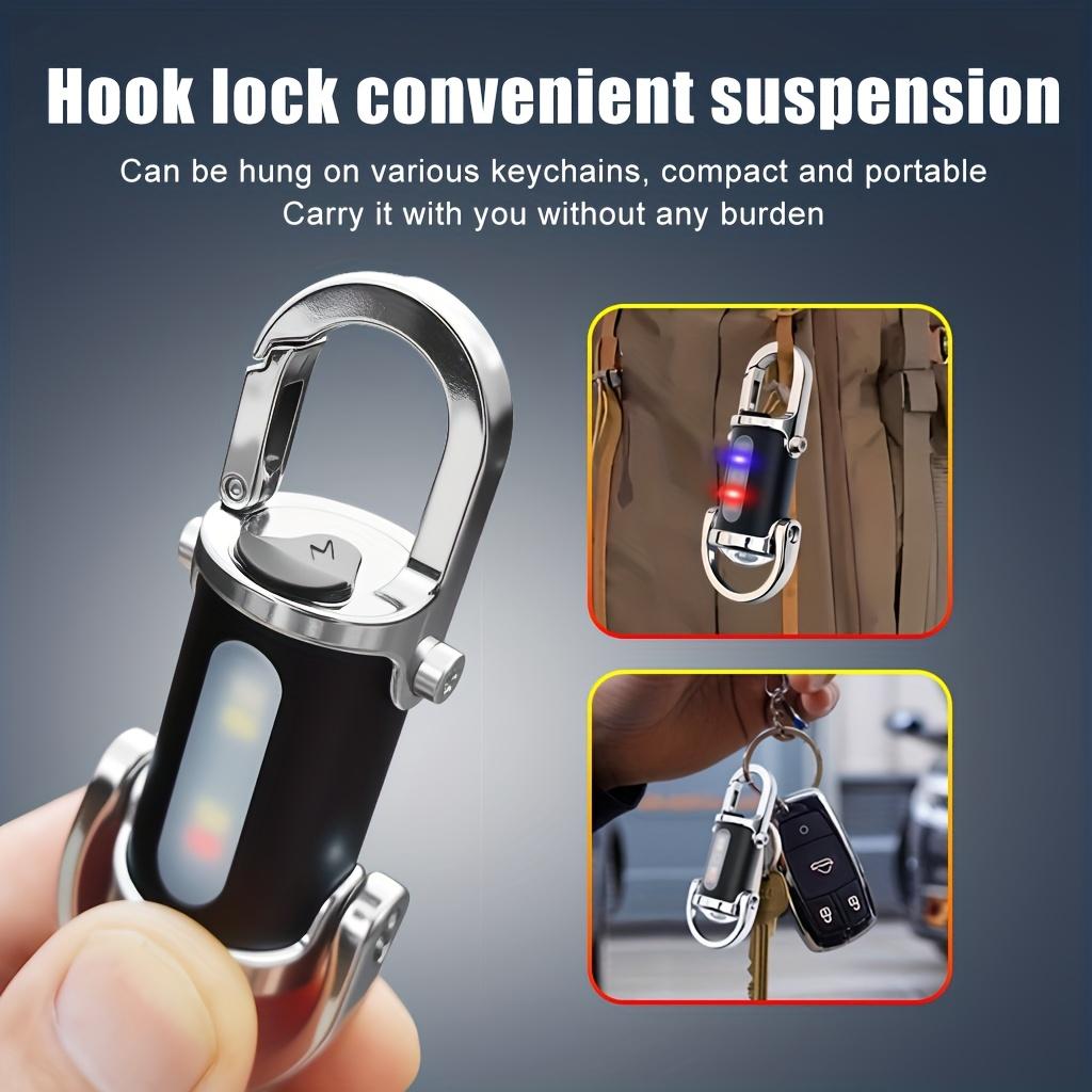 2PCS Rechargeable Keychain Flashlights,High Lumen LED Mini Flashlight,Waterproof & Multi-Mode,for Walking, Searching and Hiking Ideal Holiday Gift Pathway Lighting Christmas Emergency,Travel & Outdoor Use, dimmable light, lamp