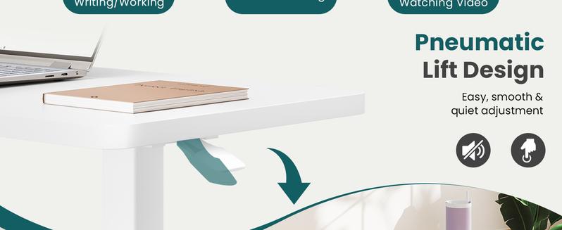 Overbed Bedside Table with Wheels, Adjustable Hospital & Home Use Bed Table, Rolling Laptop Table, Mobile Standing Desk