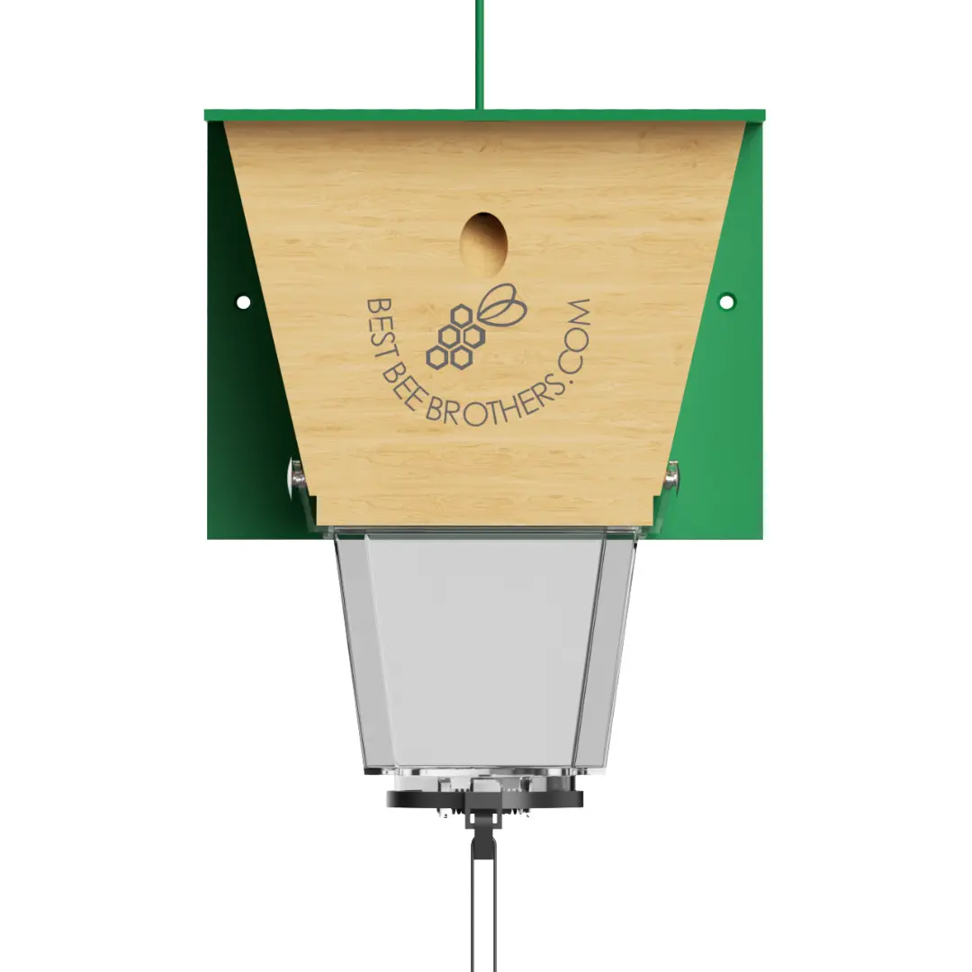 Best Bee Brothers Ultimate Pro 2-in-1 Carpenter Bee Trap for Home Improvement & Garden Beekeeping Needs