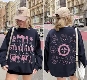 Do It SKZ Fan Hoodie Pink Kpop Fan Merch SKZ Apparel Gildan 5000 100% Cotton Classic Fit Unisex Heavy Blend Sweatshirt & Hoodie