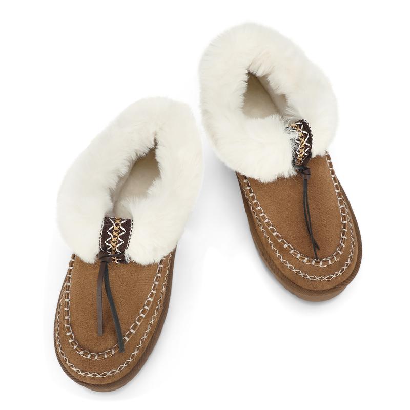 Mysoft Women's Winter Snow Boots, Warm Outdoor Shoe, Womensfashion Footwear, Winter Boots for Women, Perfect Valentine's Day Gift